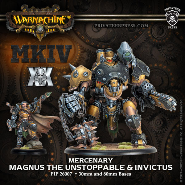 PREORDER! Magnus the Unstoppable & Invictus
