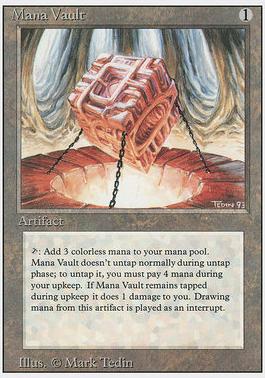 3rd Edition 263: Mana Vault (R)
