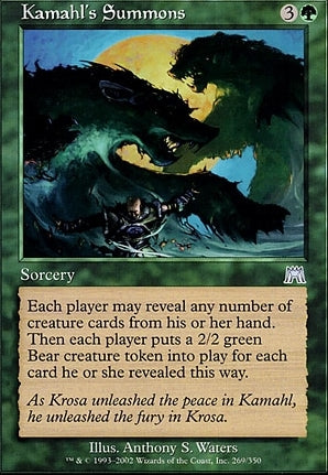 ONS 269 Kamahl's Summons (U)