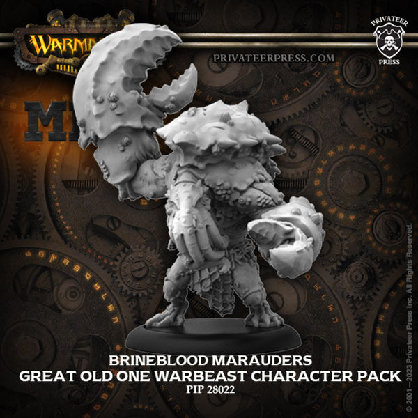 Brineblood Marauders Character Warbeast Pack: The Great Old One