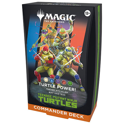 Magic: The Gathering | Teenage Mutant Ninja Turtles – Commander Deck: Turtle Power! (PREORDER)