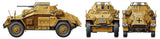 TAMIYA: 1/35 GERMAN ARMORED CAR Sd.Kfz.222 "NORTH AFRICAN CAMPAIGN"