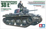 TAMIYA: 1/35 GERMAN LIGHT TANK PANZERKAMPFWAGEN 38(t) Ausf.E/F