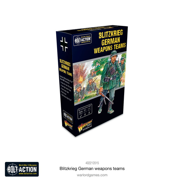 BOLT ACTION: BLITZKRIEG GERMAN WEAPONS TEAMS