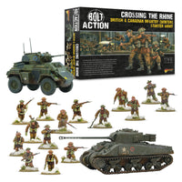 BOLT ACTION: CROSSING THE RHINE, BRITISH & CANADIAN INFANTRY (WINTER) STARTER ARMY