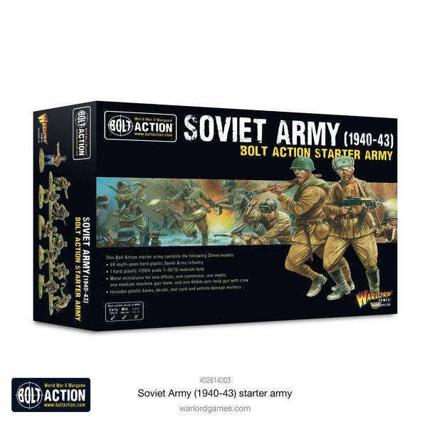 Bolt Action: Soviet Army (1940-43) Starter Army