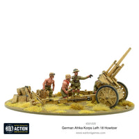 Bolt Action:  Afrika Korps LeFH 18 10.5cm Medium Artillery