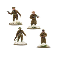 BOLT ACTION: BRITISH & CANADIAN INFANTRY (WINTER) COMMANDERS