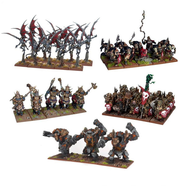KINGS OF WAR: ABYSSAL DWARF ARMY