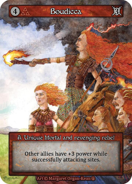 Boudicca, A Unique Mortal and revenging rebel