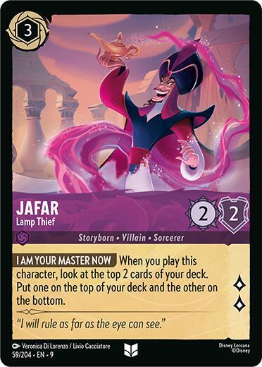 9FAB 059 Jafar - Lamp Thief (U)