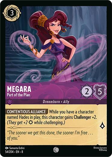 SET 8 054: Megara - Part of the Plan (C)