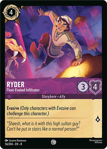 SET 8 056: Ryder - Fleet-Footed Infiltrator (C)