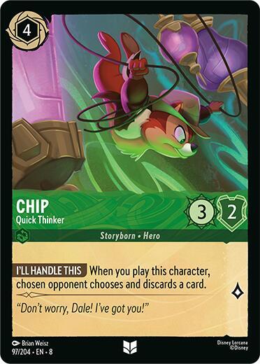 SET 8 097: Chip - Quick Thinker (U)