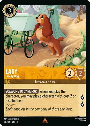 SET 8 011: Lady - Family Dog (R)