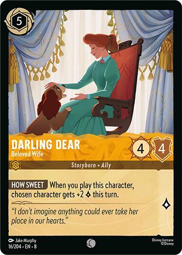 SET 8 016: Darling Dear - Beloved Wife (C)