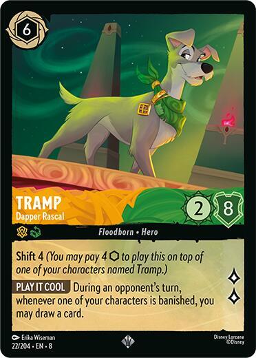 SET 8 022: Tramp - Dapper Rascal (SR)