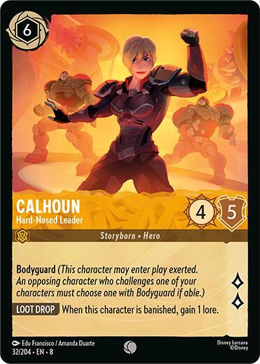 SET 8 032: Calhoun - Hard-Nosed Leader (C)