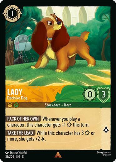SET 8 033: Lady - Decisive Dog (R)