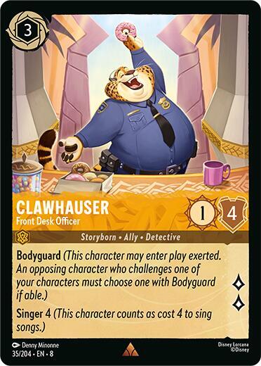 SET 8 035: Clawhauser - Front Desk Officer (R)