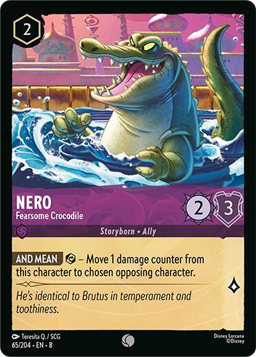 SET 8 065: Nero - Fearsome Crocodile (C)