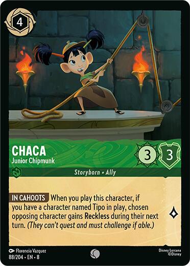 SET 8 088: Chaca - Junior Chipmunk (C)