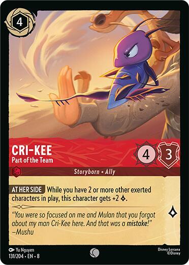 SET 8 131: Cri-Kee - Part of the Team (C)