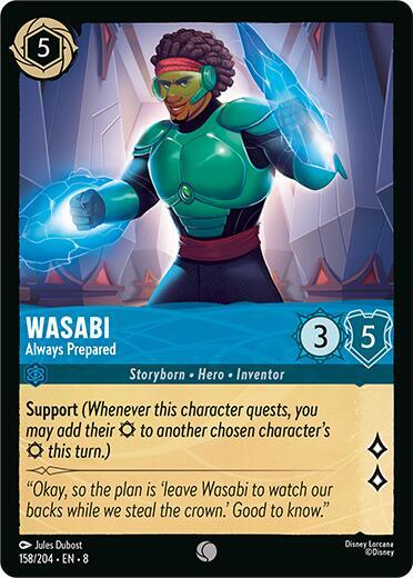 SET 8 158: Wasabi - Always Prepared (C)