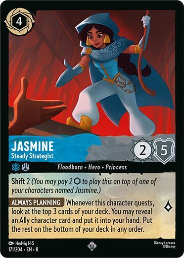 SET 8 171: Jasmine - Steady Strategist (SR)