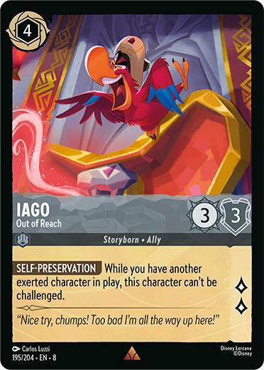 SET 8 195: Iago - Out of Reach (R)