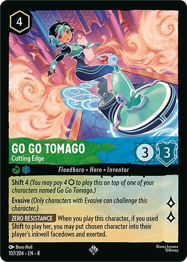 SET 8 107: Go Go Tomago - Cutting Edge (SR)