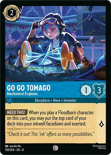 SET 8 159: Go Go Tomago - Mechanical Engineer (C)