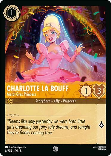 SET 8 008: Charlotte La Bouff - Madri Gras Princess (C)