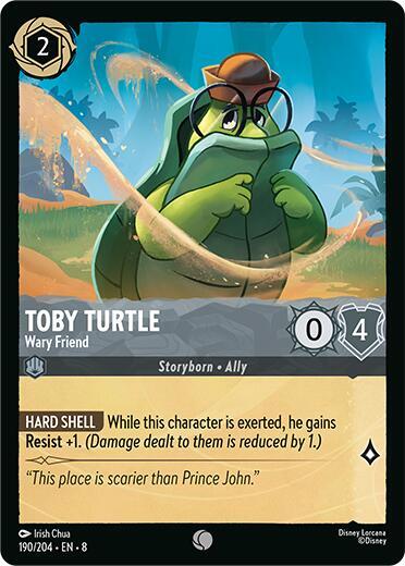 SET 8 190: Toby Turtle - Wary Friend (C)