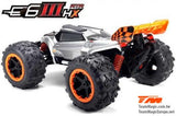 TEAM MAGIC: 1/10 E6 III HX EP MONSTER TRUCK (W/4S BL MOTOR)