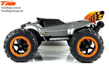 TEAM MAGIC: 1/10 E6 III HX EP MONSTER TRUCK (W/4S BL MOTOR)