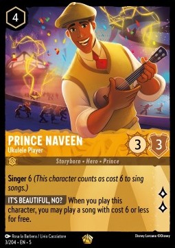 003/204 Prince Naveen - Ukulele Player (L)