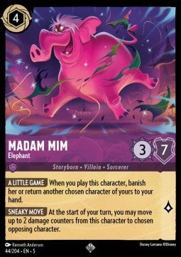 044/204 Madam Mim - Elephant (SR)