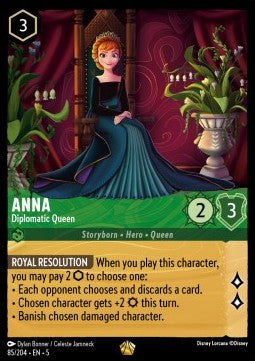 085/204 Anna - Diplomatic Queen (L)