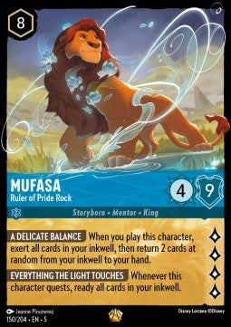 150/204 Mufasa - Ruler of Pride Rock (L)