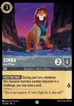 173/204 Simba - Lost Prince (C)