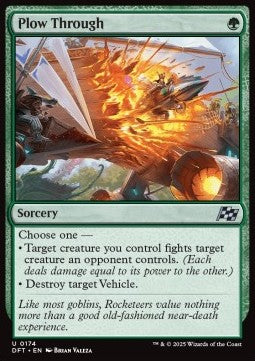 DFT 174 U: Plow Through