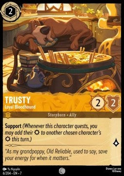 SET7 006/204: Trusty - Loyal Bloodhound (C)