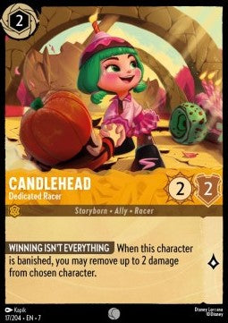 SET7 017/204: Candlehead - Dedicated Racer (C)