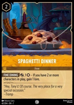 SET7 042/204: Spaghetti Dinner (C)