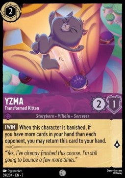 SET7 059/204: Yzma - Transformed Kitten (C)