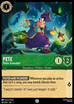 SET7 089/204: Pete - Pirate Scoundrel (C)