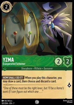 SET7 101/204: Yzma - Exasperated Schemer (C)