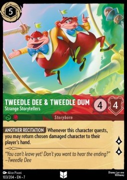 SET7 103/204: Tweedle Dee & Tweedle Dum - Strange Storytellers (U)