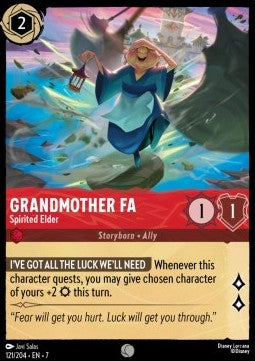 SET7 121/204: Grandmother Fa - Spirited Elder (C)
